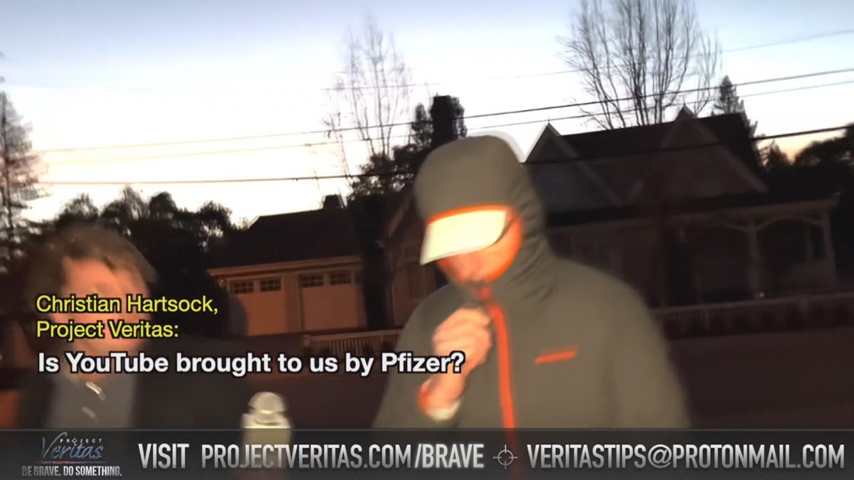 Pfizer Director Physically Assaults James O’Keefe – Destroys iPad About Mutating Covid Virus